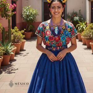 Mexican Folkloric belt day of the dead 5 de Mayo colorfull mexico todo corazon